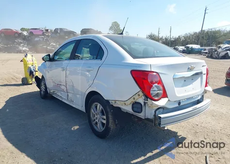 2013 Chevrolet Sonic Lt Auto from USA, damaged, VIN 1G1JC5SB3D4167659